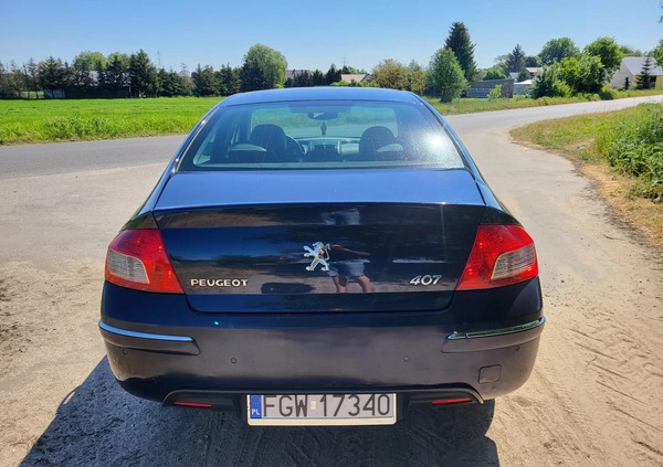 Peugeot 407 cena 13500 przebieg: 199500, rok produkcji 2008 z Kielce małe 79